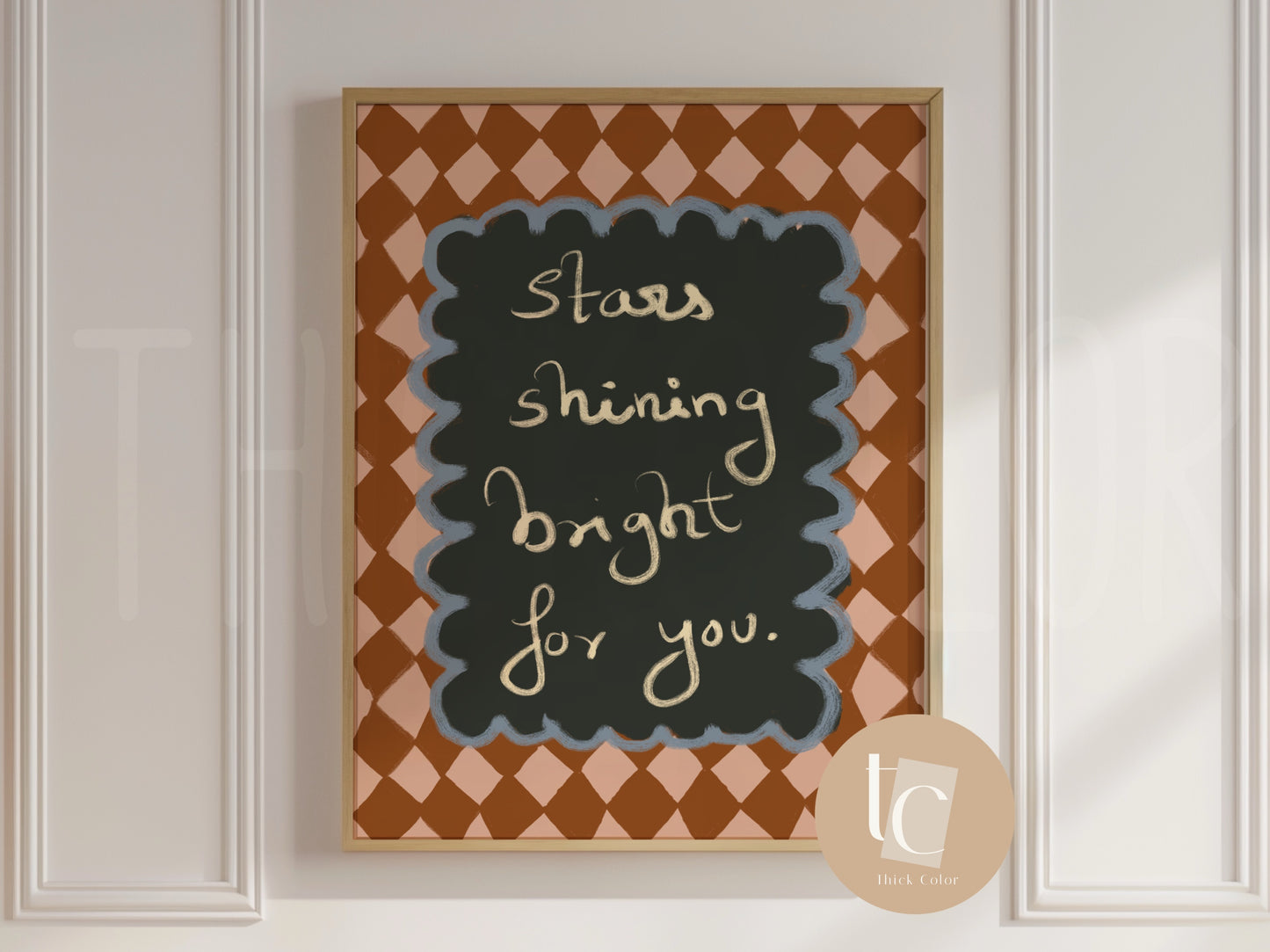 Stars shining for you canvas print
