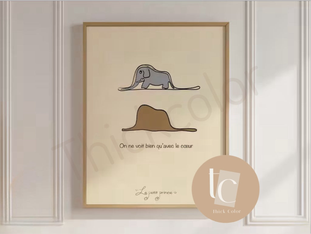 Le petit prince set of 3