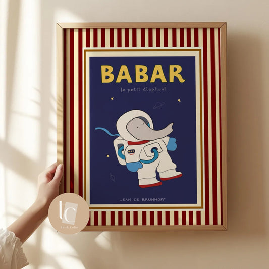 Babar in the space