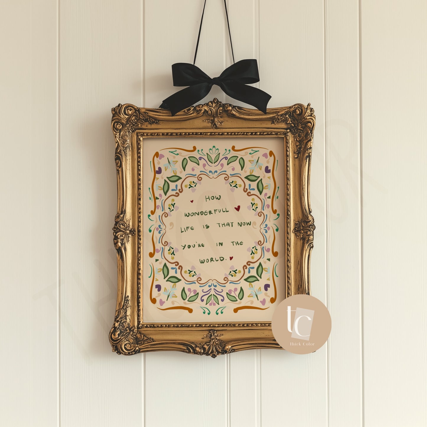 How wonderful Life is Print