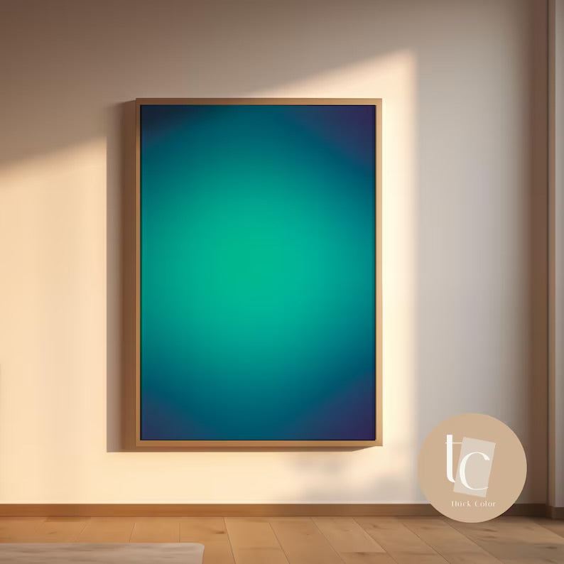 Aura gradient prints in multiple colors