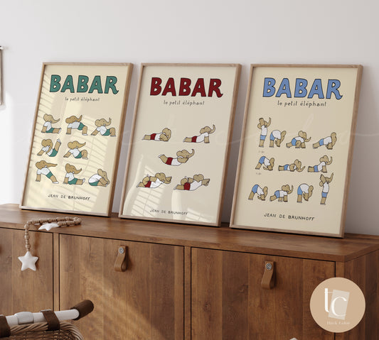 Babar doing Yoga set of 3