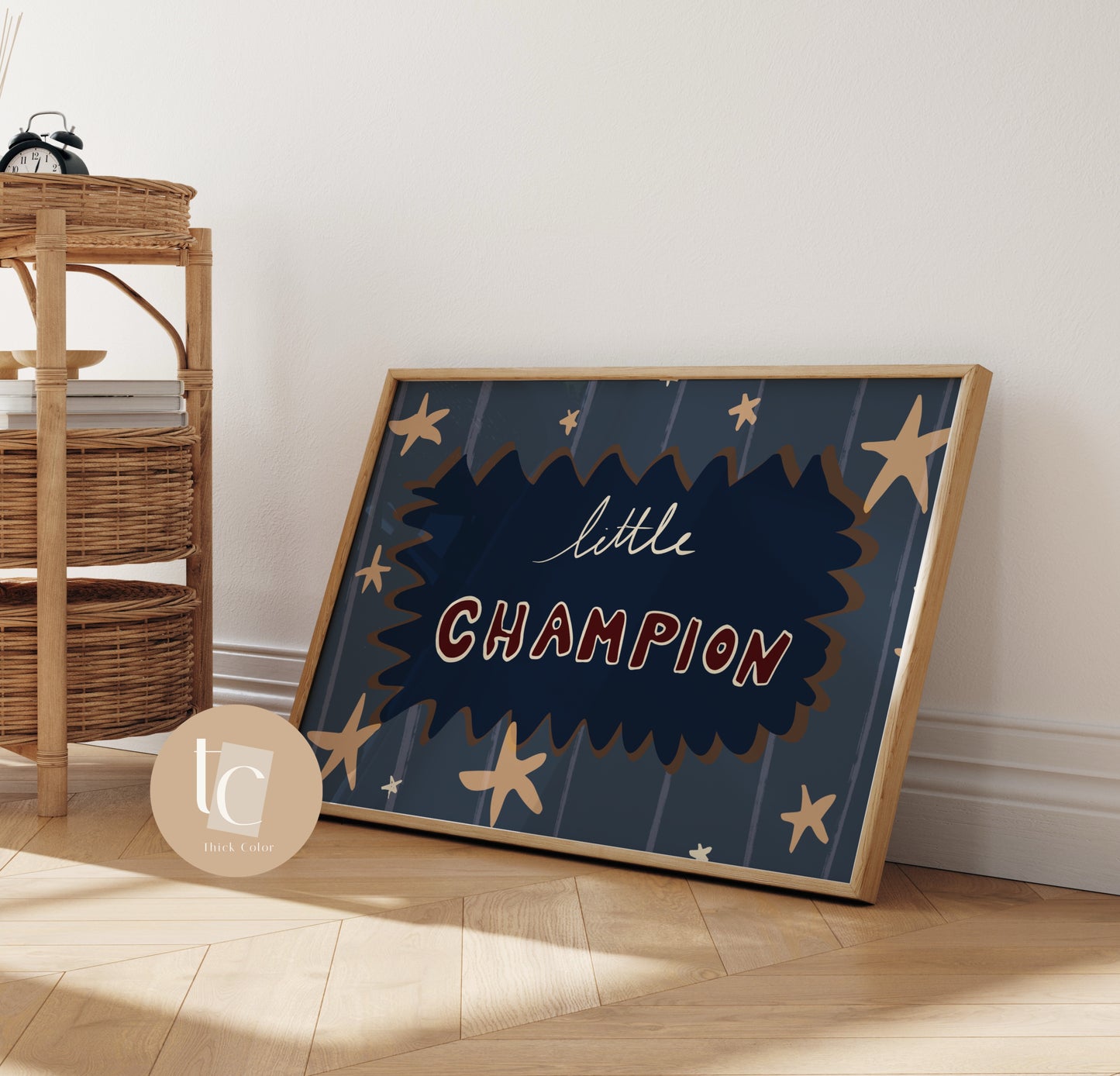 Little Champion Nursery Print