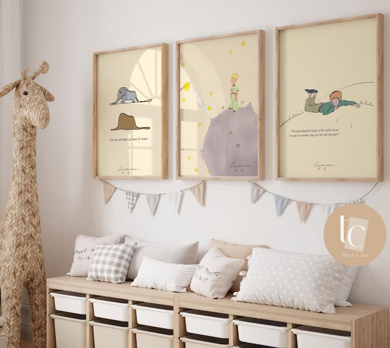 Le petit prince set of 3