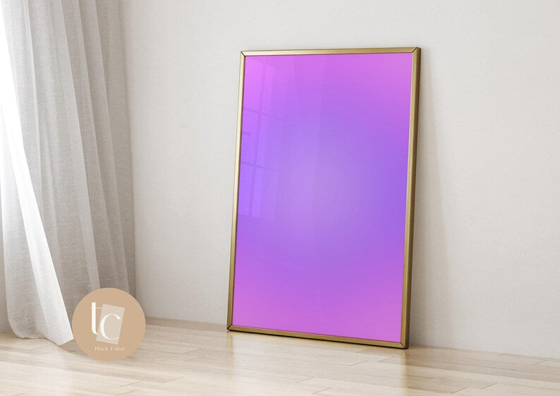 Aura gradient Pink print