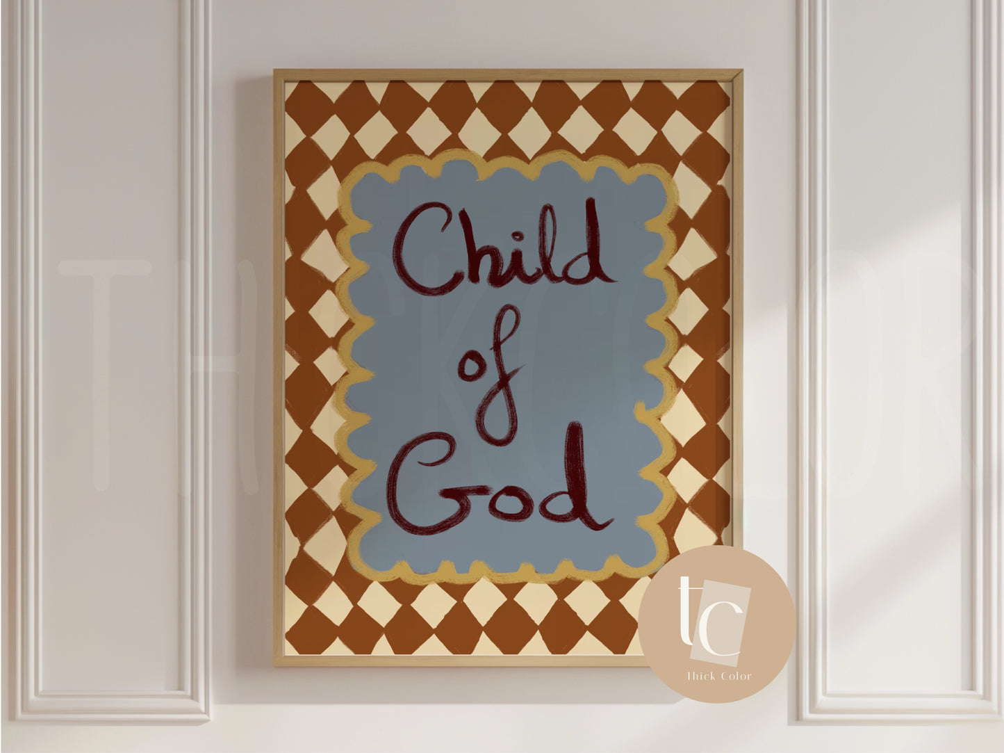 Child of God nursery print