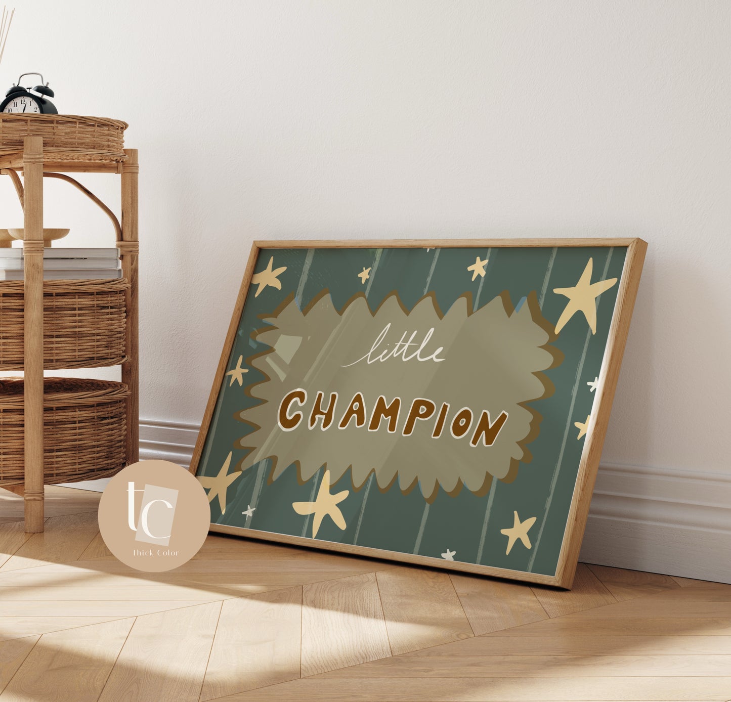 Little Champion Nursery Print