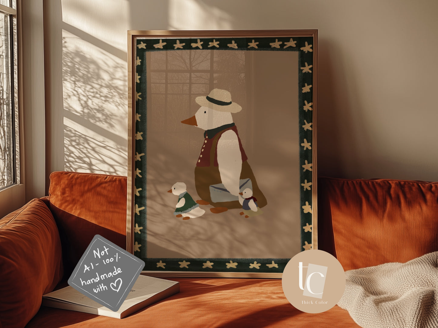 A Silly Goose Family Print