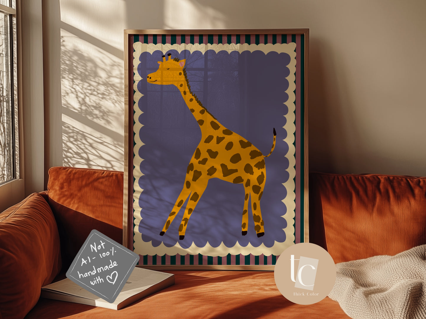 Set of 6 cute animal set