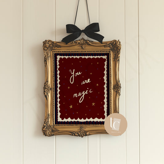 You are Magic Nursery Print