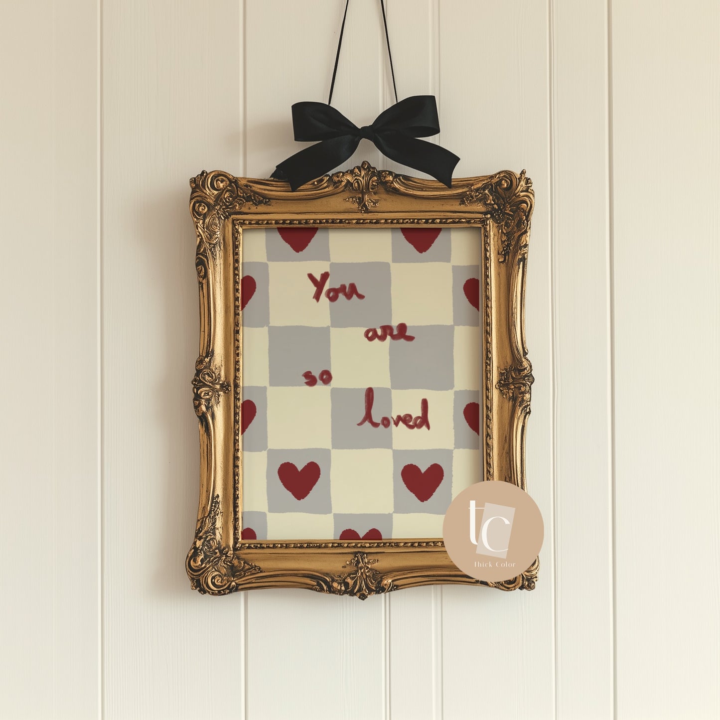 You are so Loved Nursery Print