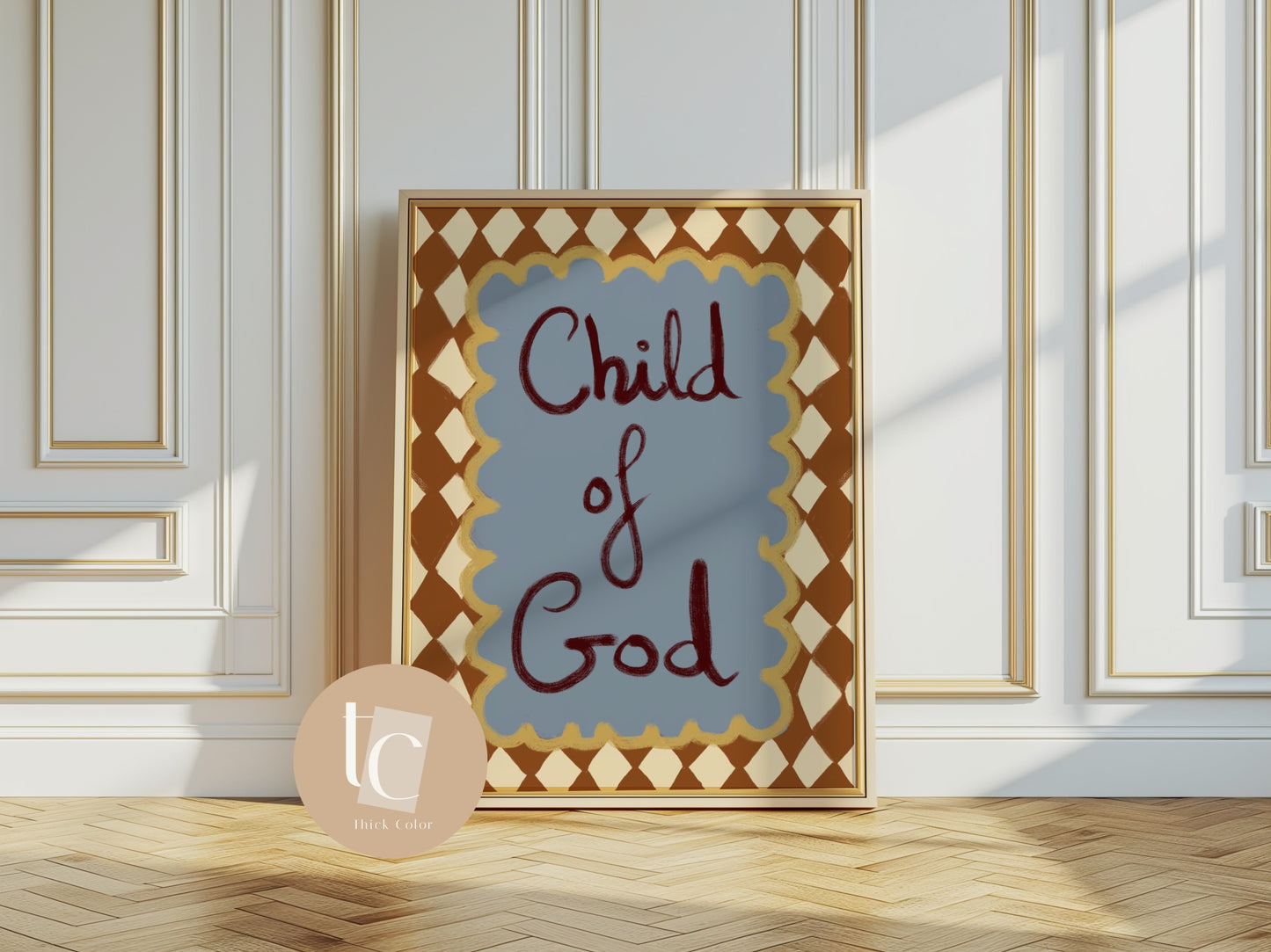 Child of God nursery print