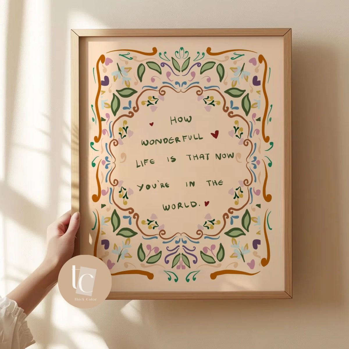 How wonderful Life is Print