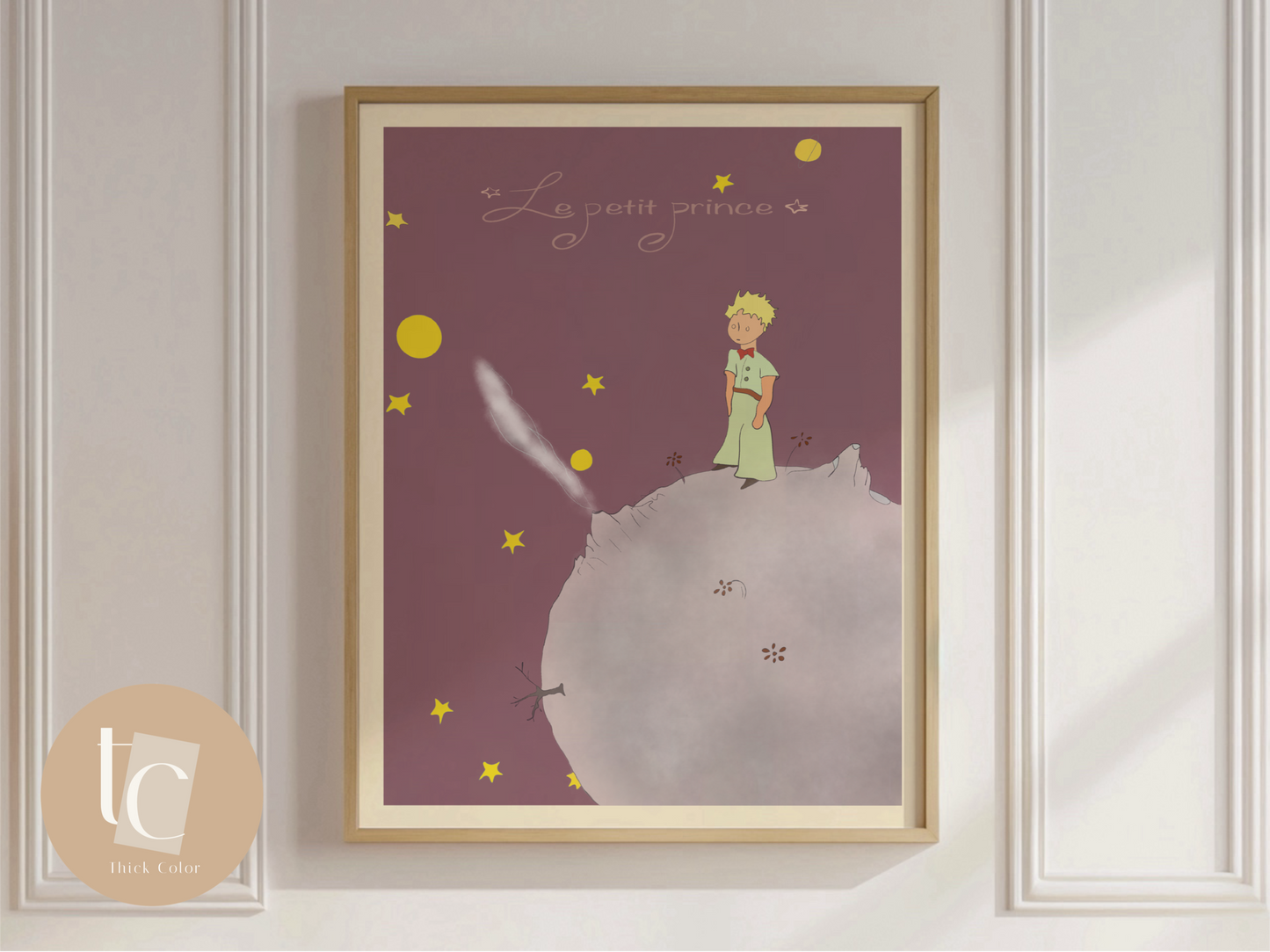 Le Petit Prince Nursery Print