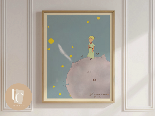 Le Petit Prince Nursery Print