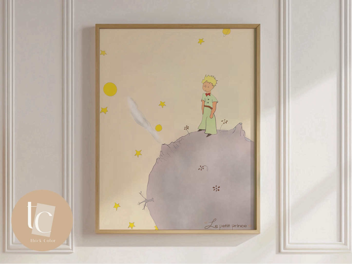 Le Petit Prince Nursery Print